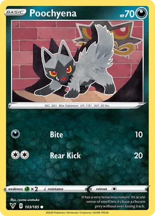 Carta Poochyena