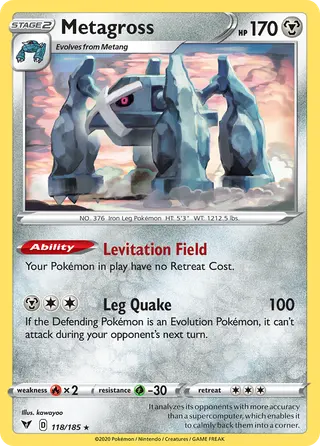 Carta Metagross