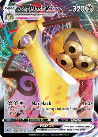 Carta Aegislash VMAX