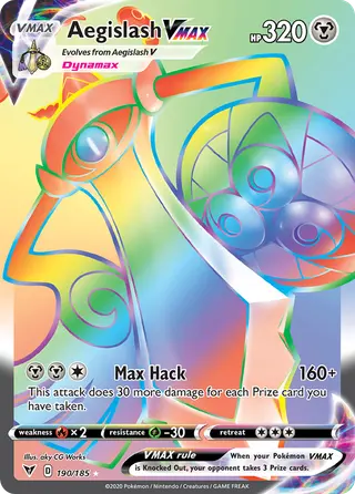 Carta Aegislash VMAX