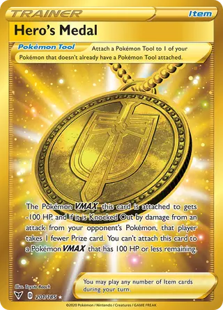 Carta Medalha do Herói