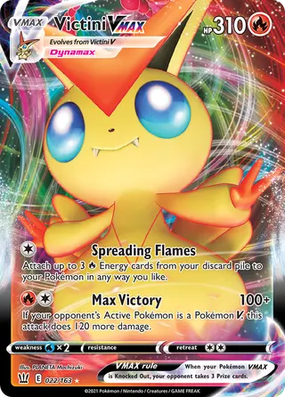 Carta Victini VMAX
