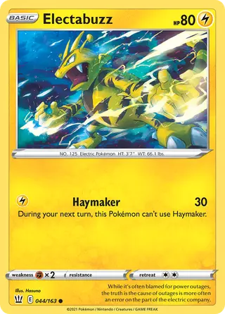Carta Electabuzz