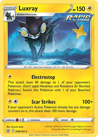 Carta Luxray