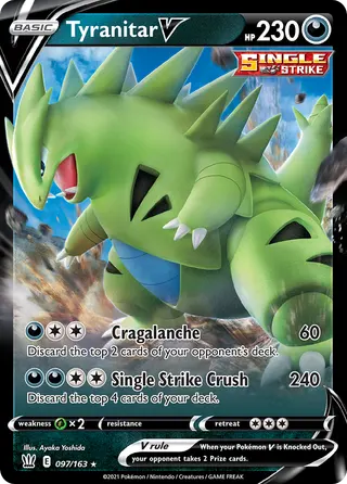 Carta Tyranitar V