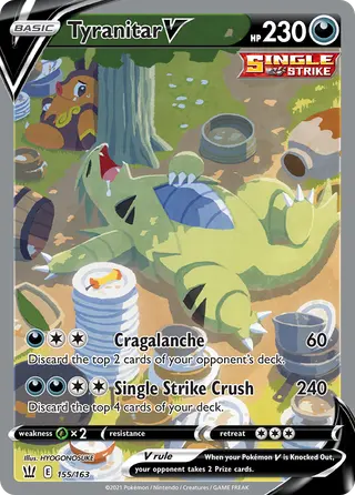 Carta Tyranitar V