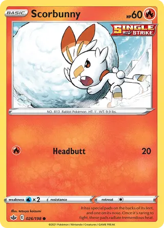 Carta Scorbunny