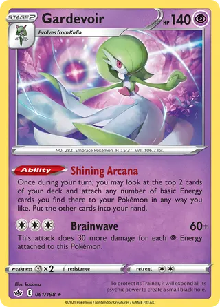 Carta Gardevoir
