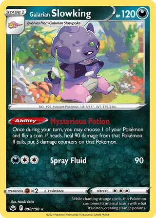 Carta Slowking de Galar