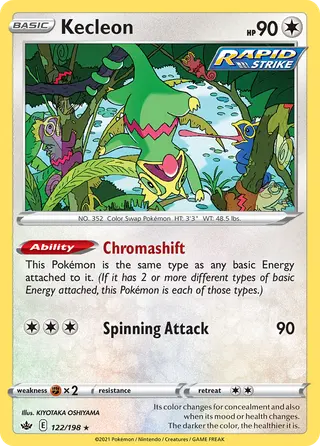 Carta Kecleon