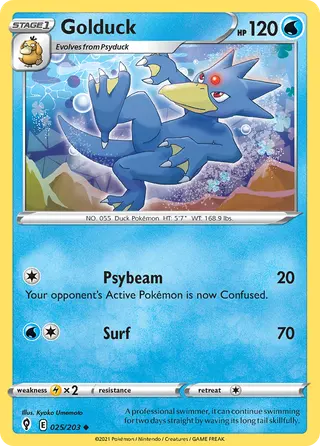 Carta Golduck
