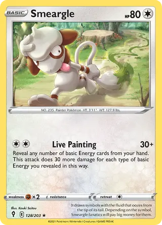 Carta Smeargle