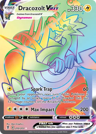 Carta Dracozolt VMAX