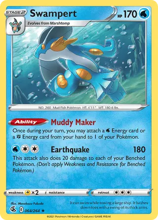 Carta Swampert