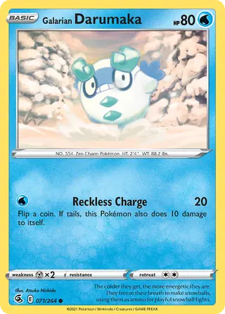 Carta Darumaka de Galar