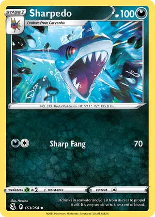 Carta Sharpedo