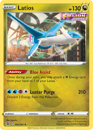 Carta Latios
