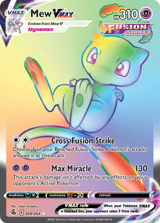 Carta Mew VMAX