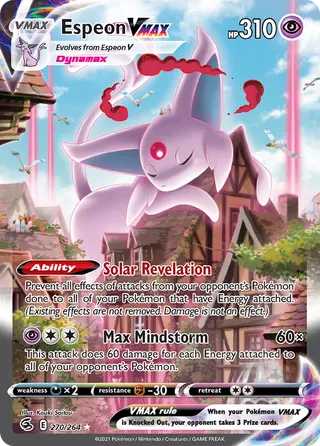 Carta Espeon VMAX