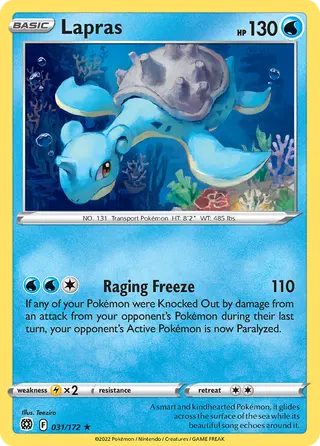 Carta Lapras