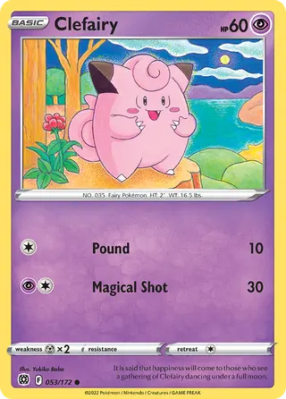 Carta Clefairy
