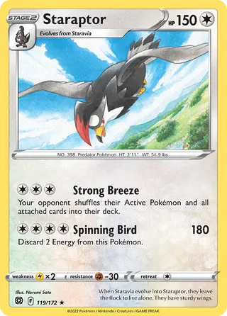Carta Staraptor