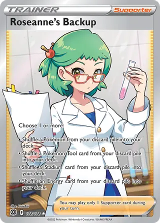 Carta Backup da Roseanne