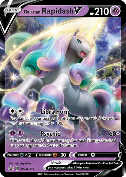 Carta Galarian Rapidash V