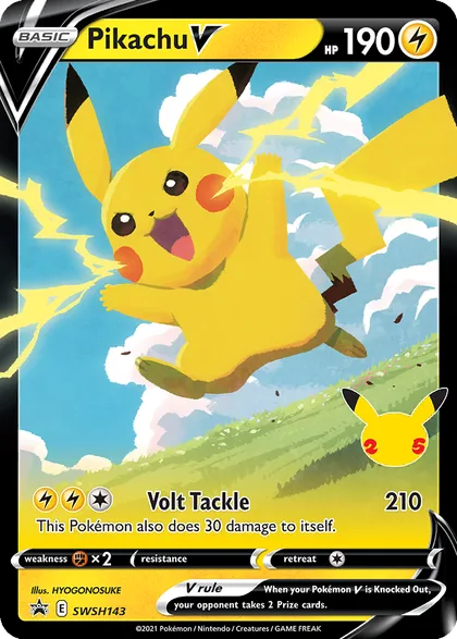 Carta Pikachu V