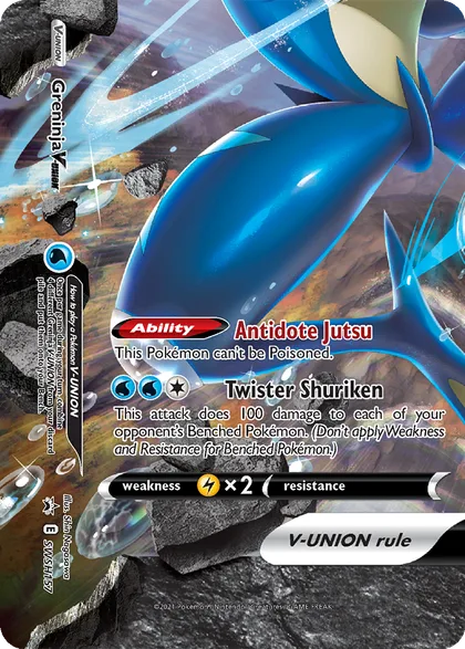 Carta Greninja V-UNION
