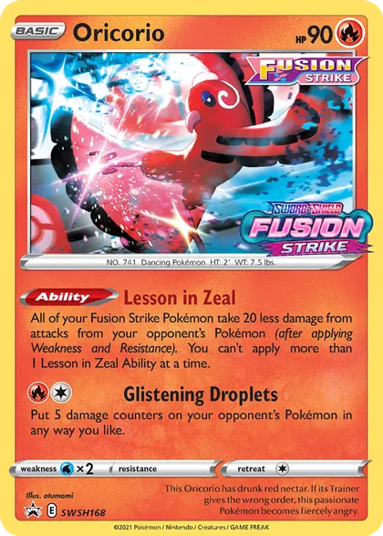 Carta Oricorio