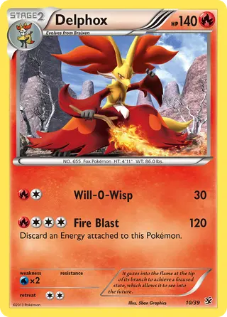 Carta Delphox