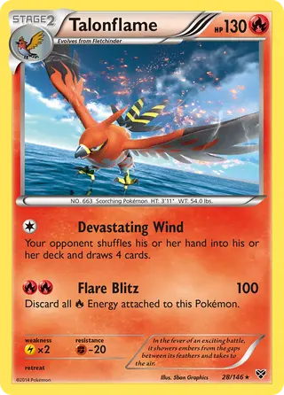 Carta Talonflame