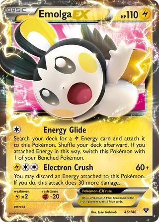 Carta Emolga EX