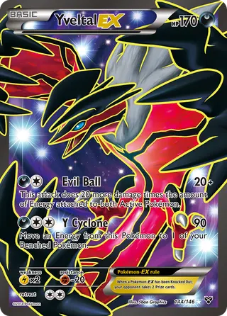 Carta Yveltal EX