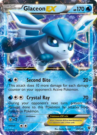 Carta Glaceon EX