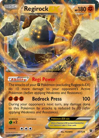 Carta Regirock EX