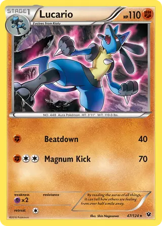 Carta Lucario