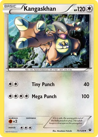 Carta Kangaskhan