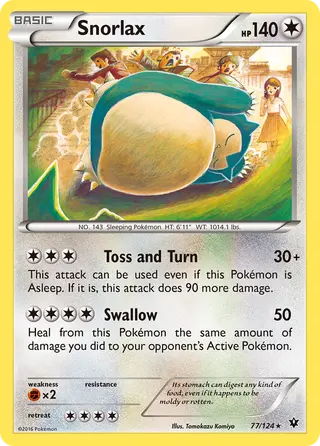 Carta Snorlax