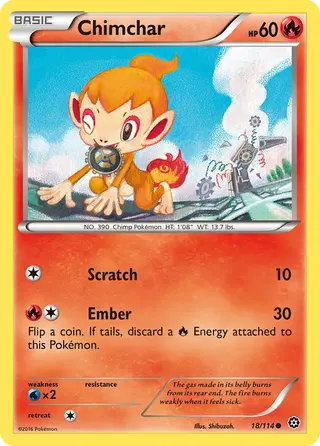 Carta Chimchar