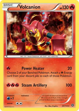 Carta Volcanion