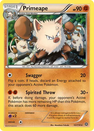 Carta Primeape