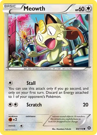 Carta Meowth