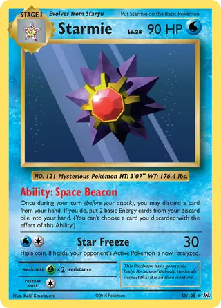 Carta Starmie