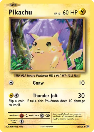 Carta Pikachu