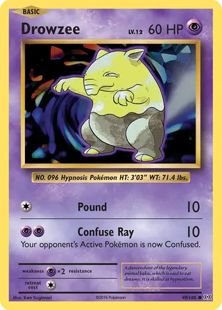 Carta Drowzee