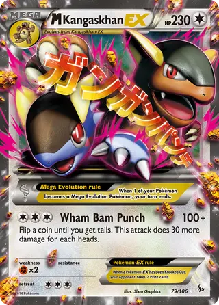 Carta M-Kangaskhan EX