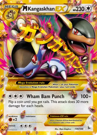 Carta M-Kangaskhan EX