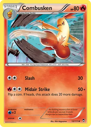 Carta Combusken